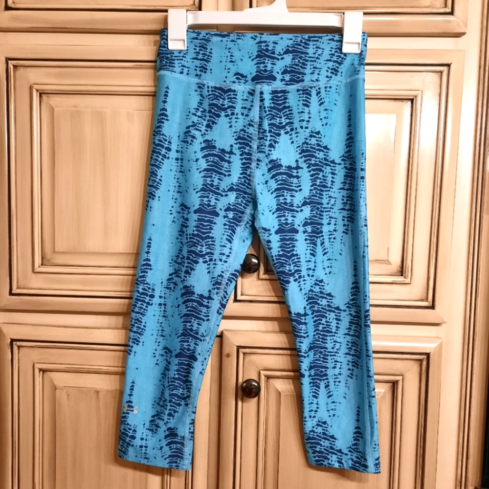 Under Armour Compression Leggings‎ - Size Small - Teal